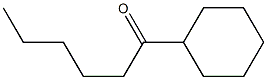 1-Hexanone, 1-cyclohexyl-,5665-83-8,结构式