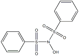 N,N-双苯磺酰羟胺, 5700-23-2, 结构式