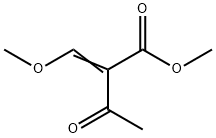 2-(甲氧基亚甲基)-3-氧代丁酸甲酯,58700-99-5,结构式