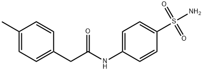 2-(4-methylphenyl)-N-(4-sulfamoylphenyl)acetamide Structure