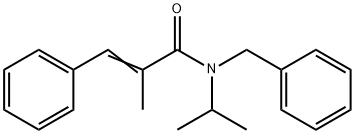 (Z)-N-benzyl-2-methyl-3-phenyl-N-propan-2-ylprop-2-enamide,599187-78-7,结构式