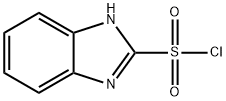 1H-BENZO[D]IMIDAZOLE-2-SULFONYL CHLORIDE, 59940-07-7, 结构式