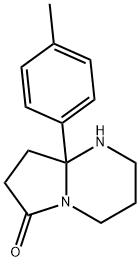 8a-(4-methylphenyl)-octahydropyrrolo[1,2-a]pyrimidin-6-one Structure