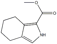 methyl 4,5,6,7-tetrahydro-2H-isoindole-1-carboxylate 结构式