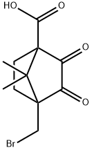 4-Bromomethyl-7,7-dimethyl-2,3-dioxo-bicyclo[2.2.1]heptane-1-carboxylic acid,609334-96-5,结构式