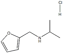 [(furan-2-yl)methyl](propan-2-yl)amine hydrochloride, 610309-77-8, 结构式
