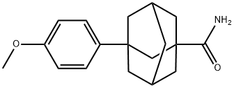 3-(4-methoxyphenyl)-1-adamantanecarboxamide Structure