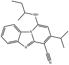 612523-49-6 1-(sec-butylamino)-3-isopropylbenzo[4,5]imidazo[1,2-a]pyridine-4-carbonitrile