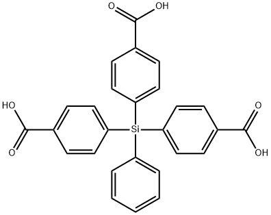 4-[bis(4-carboxyphenyl)-phenylsilyl]benzoic acid|4-[bis(4-carboxyphenyl)-phenylsilyl]benzoic acid