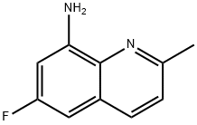 6-fluoro-2-methylquinolin-8-amine Structure