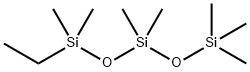 Trisiloxane, 1-ethyl-1,1,3,3,5,5,5-heptamethyl- Structure