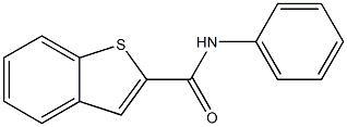 Benzo[b]thiophene-2-carboxamide,N-phenyl- Struktur