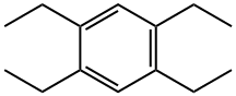 Benzene, 1,2,4,5-tetraethyl- Structure