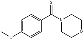 (4-methoxyphenyl)-morpholin-4-yl-methanethione Structure