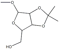 (4-methoxy-2,2-dimethyl-3a,4,6,6a-tetrahydrofuro[3,4-d][1,3]dioxol-6-yl)methanol Structure