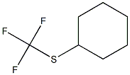 Cyclohexane, [(trifluoromethyl)thio]-,6476-52-4,结构式