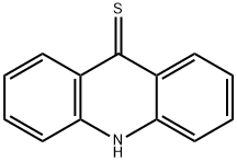 10H-acridine-9-thione 化学構造式