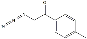 Ethanone, 2-azido-1-(4-methylphenyl)- Structure