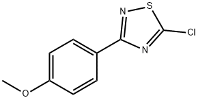 5-chloro-3-(4-methoxyphenyl)-1,2,4-thiadiazole|5-chloro-3-(4-methoxyphenyl)-1,2,4-thiadiazole