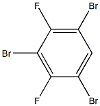 1,3,5-tribromo-2,4-difluorobenzene Struktur