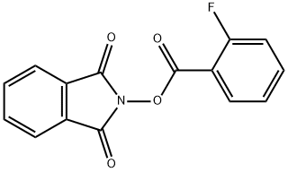 2-{[(2-fluorophenyl)carbonyl]oxy}-1H-isoindole-1,3(2H)-dione Structure