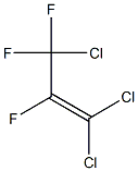 1-Propene, 1,1,3-trichloro-2,3,3-trifluoro- Struktur
