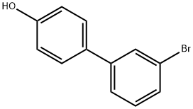 3-ブロモ-4'-ヒドロキシビフェニル 化学構造式