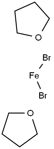 Iron, dibromobis(tetrahydrofuran)- Structure