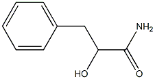 Benzenepropanamide, a-hydroxy- Struktur