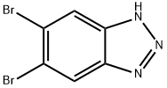 5,6-二溴苯并三氮唑, 716320-92-2, 结构式