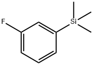 (3-氟苯基)三甲基硅烷 结构式
