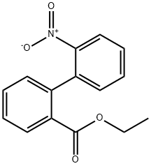 ETHYL 2-NITRO-[1,1-BIPHENYL]-2-CARBOXYLATE Structure