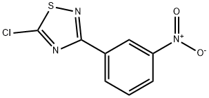 5-chloro-3-(3-nitrophenyl)-1,2,4-thiadiazole,72802-02-9,结构式