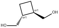 trans-cyclobutane-1,2-diyldimethanol Structure