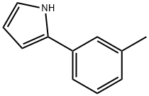 2-(3-甲基苯基)-1H-吡咯, 73794-59-9, 结构式