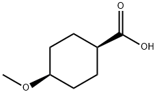 顺式-4-甲氧基环己烷-1-羧酸, 73873-59-3, 结构式