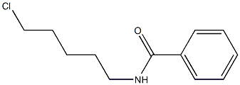 Benzamide, N-(5-chloropentyl)- Struktur