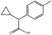 2-CYCLOPROPYL-2-(P-TOLYL)ACETIC ACID Structure