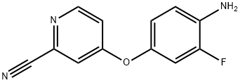 757230-25-4 4-(4-Amino-3-fluoro-phenoxy)-pyridine-2-carbonitrile