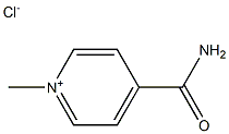 1-methylpyridin-1-ium-4-carboxamide:chloride, 7680-68-4, 结构式