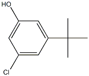 3-氯-5-叔丁基苯酚,769859-73-6,结构式