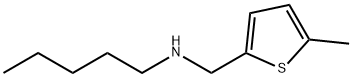 N-[(5-methylthiophen-2-yl)methyl]pentan-1-amine Struktur