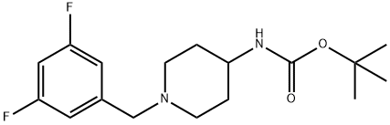 tert-Butyl 1-(3,5-difluorobenzyl)piperidin-4-ylcarbamate price.