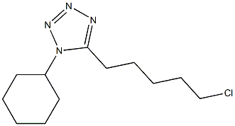 78760-14-2 1H-Tetrazole, 5-(5-chloropentyl)-1-cyclohexyl-