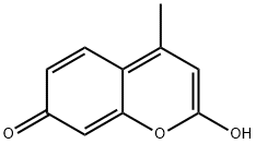 7-羟基-5-甲基香豆素,79566-13-5,结构式