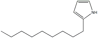 1H-Pyrrole, 2-nonyl- Structure