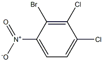 Benzene, 2-bromo-3,4-dichloro-1-nitro-,80026-18-2,结构式