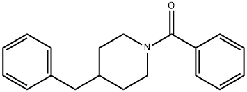 (4-benzylpiperidin-1-yl)-phenylmethanone Struktur
