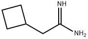 2-CYCLOBUTYLACETIMIDAMIDE Structure