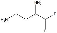 1,3-Butanediamine, 4,4-difluoro- Struktur